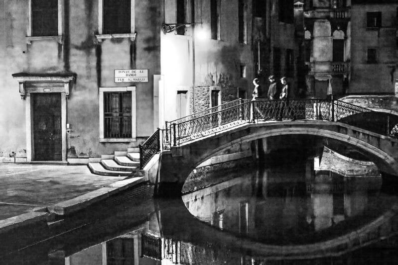 Urkunde, Venezianische Impressionen in Schwarzweiß, Karin Meckel, Aschaffenburg