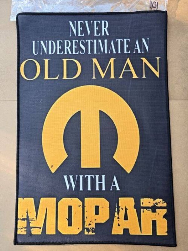 Mat 101 - Never Underestimate An Old Man With A Mopar