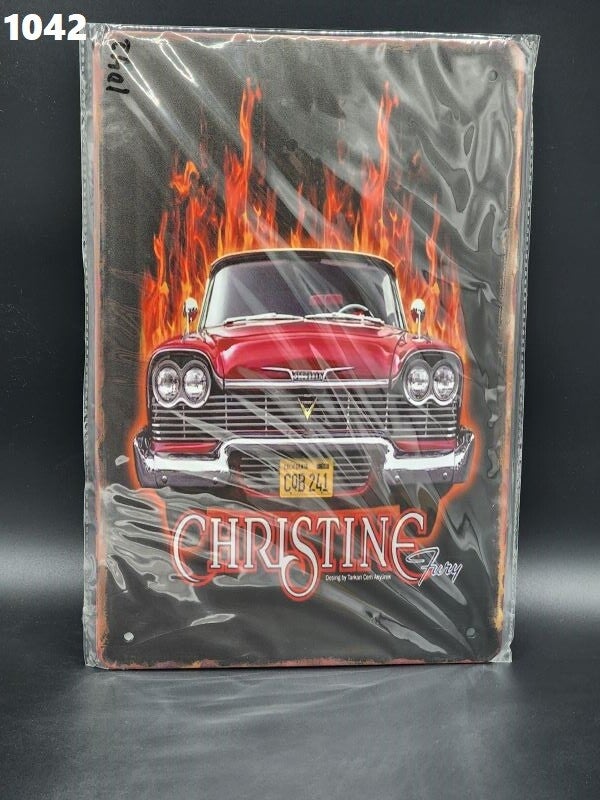 Tin Sign 1042 - Christine Fury