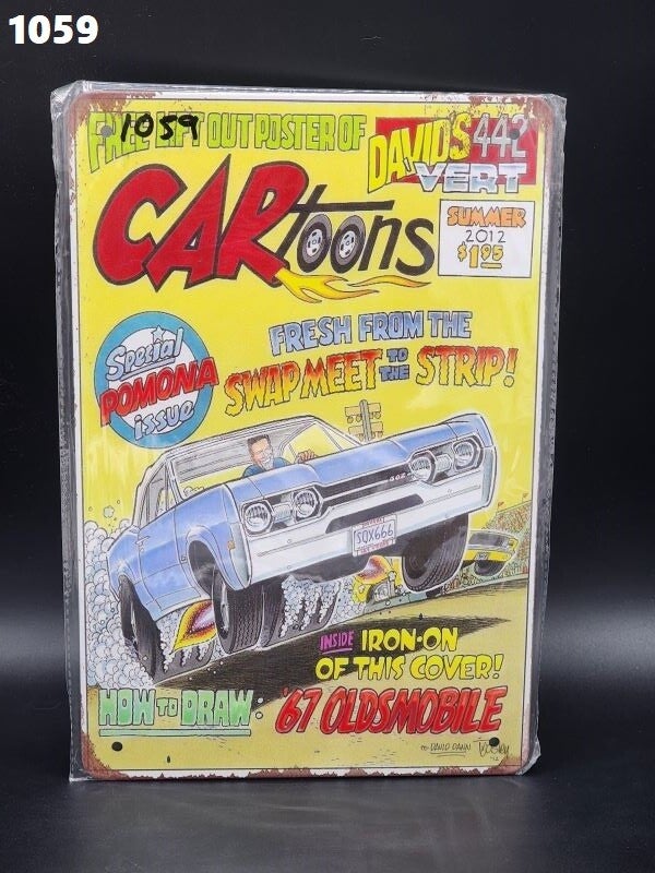 Tin Sign 1059 - Cartoons