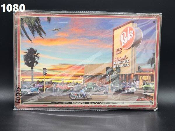 Tin Sign 1080 - Cruisin' Bobs Summer of 62