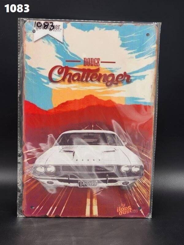 Tin Sign 1083 - Dodge Challenger