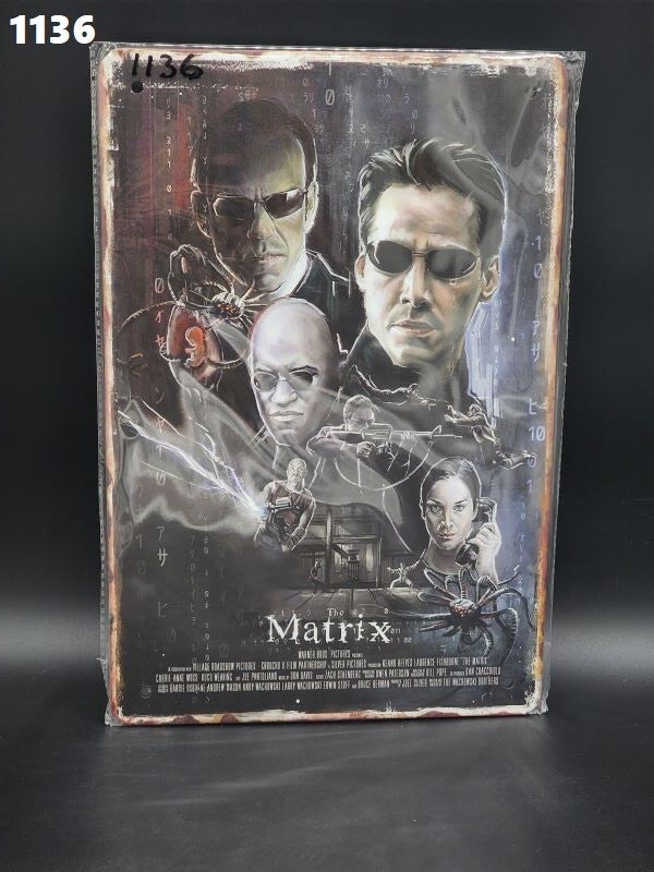 Tin Sign 1136 - The Matrix
