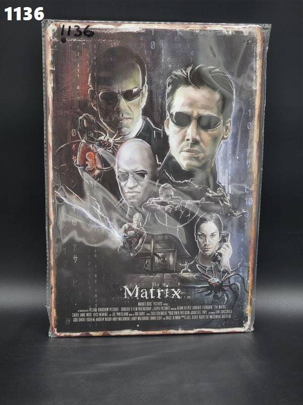 Tin Sign 1136 - The Matrix