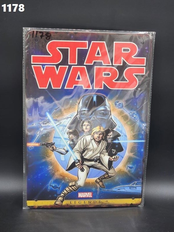 Tin Sign 1178 - Star Wars: The Original Marvel Years Omnibus Vol 1
