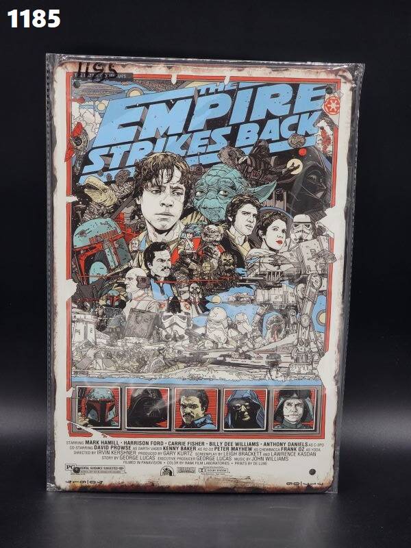 Tin Sign 1185 - The Empire Strikes Back