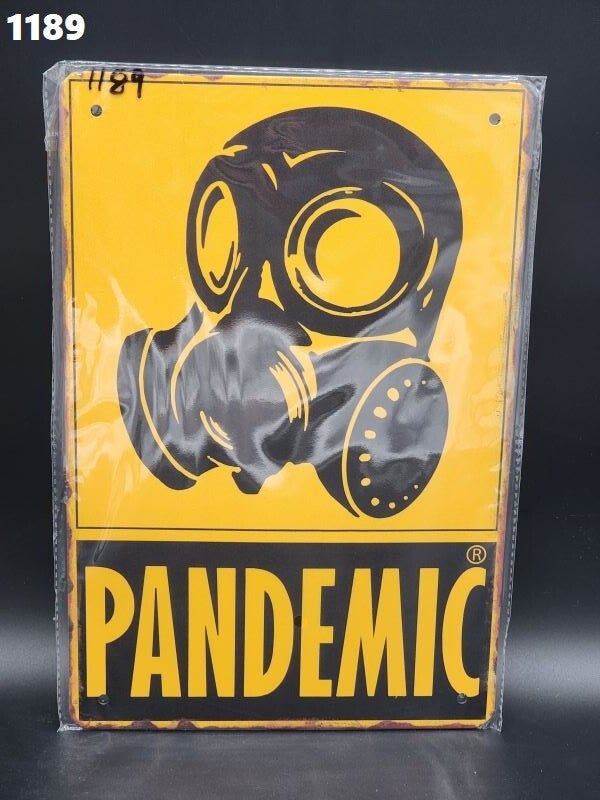 Tin Sign 1189 - Pandemic
