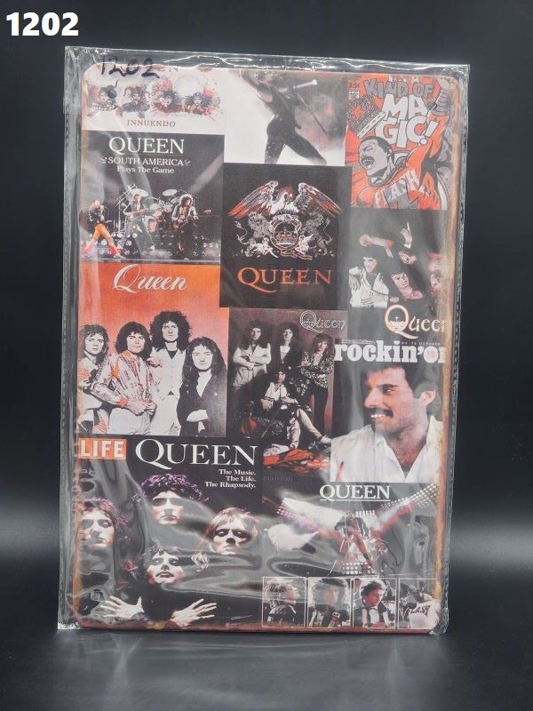 Tin Sign 1202 - Queen Portrait