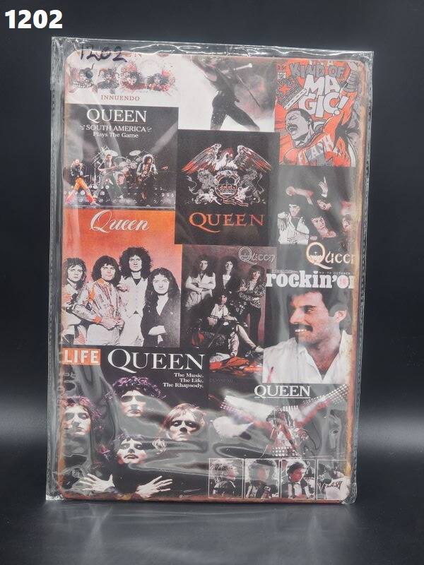 Tin Sign 1202 - Queen Portrait