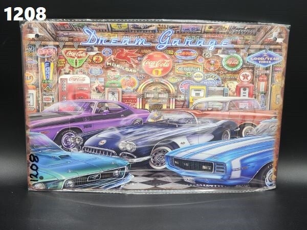 Tin Sign 1208 - Dream Garage