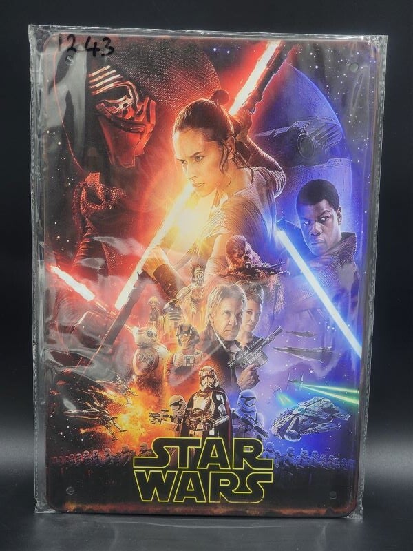Tin Sign 1243 - Star Wars: The Force Awakens