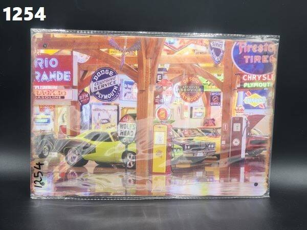 Tin Sign 1254 - Dodge Approve Service Plymouth