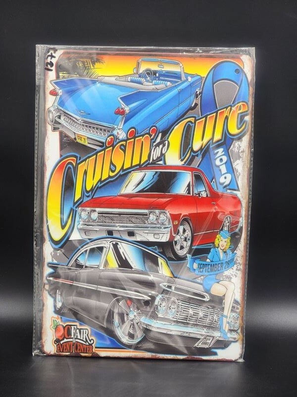 Tin Sign 1277 - Cruisin for a Cure