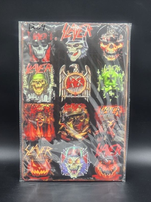 Tin Sign 1289 - Slayer Logo