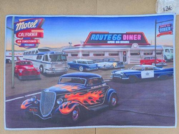 Mat 136 - Route 66 Diner