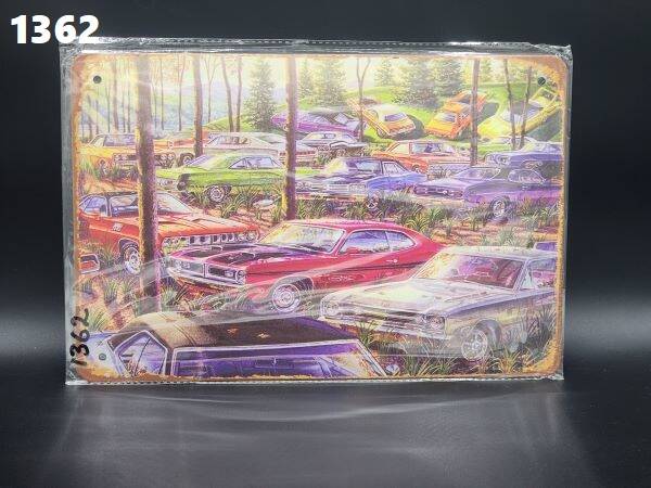 Tin Sign 1362 - Car Graveyard