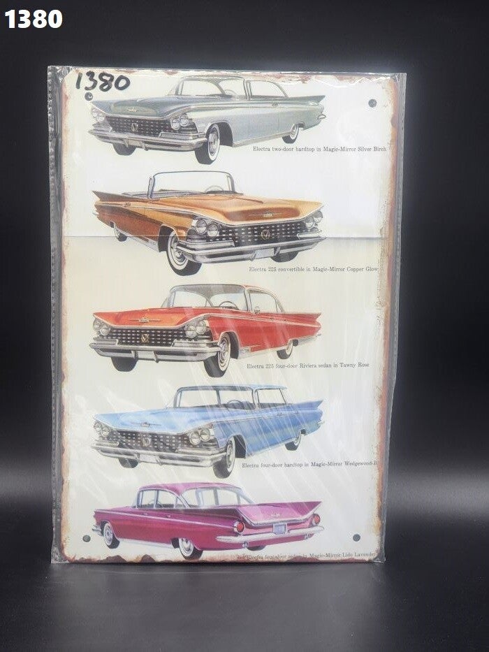 Tin Sign 1380 - Buick Electra