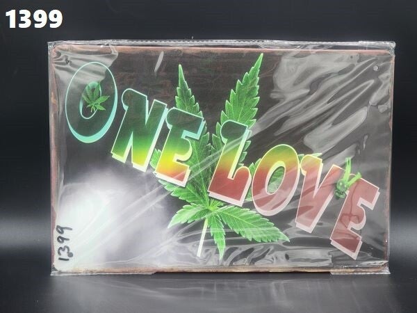 Tin Sign 1399 - One Love