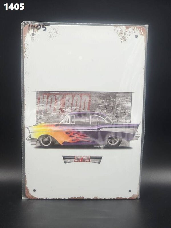Tin Sign 1405 - 1957 Chevrolet Bel Air