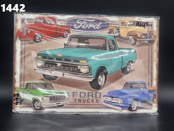 Tin Sign 1442 - Ford Trucks