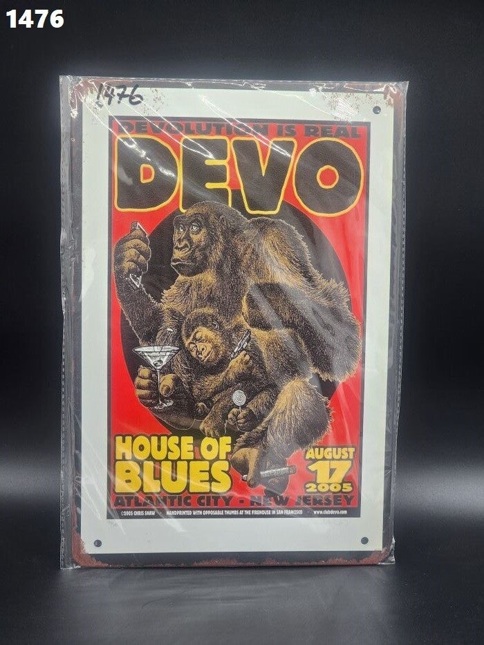 Tin Sign 1476 - Devo