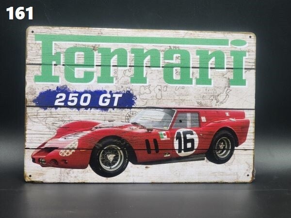 Tin Sign 161 - Ferrarri 250 GT