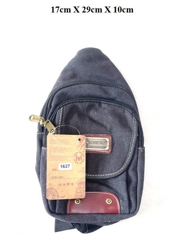 Side/Shoulder Bag HUIYIN Triangle Canvas - 1627