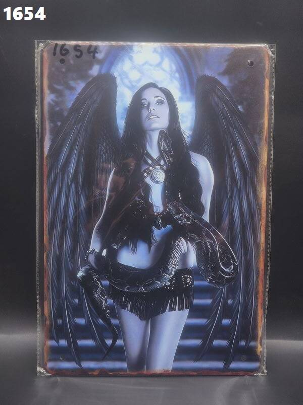 Tin Sign 1654 - Fallen Angel