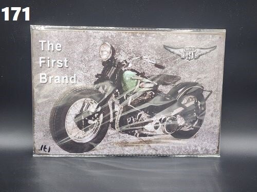 Tin Sign 171 - The First Brand Harley Davidson