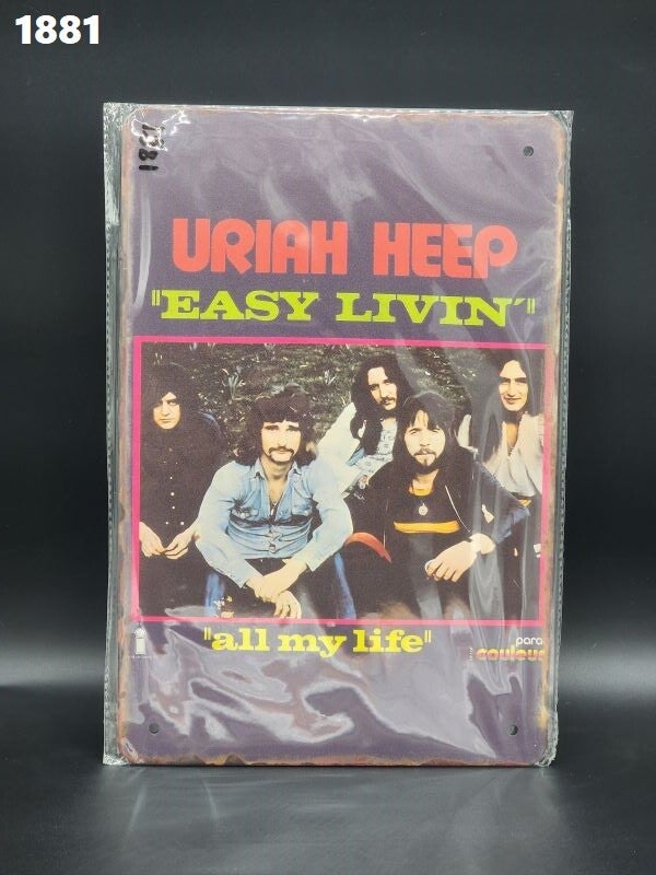 Tin Sign 1881 - Uriah Heep