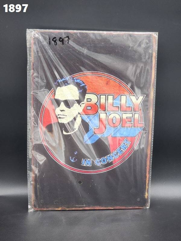 Tin Sign 1897 - Billy Joel