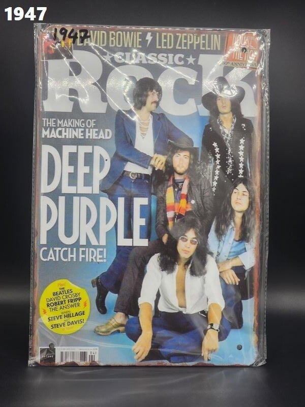 Tin Sign 1947 - Classic Rock