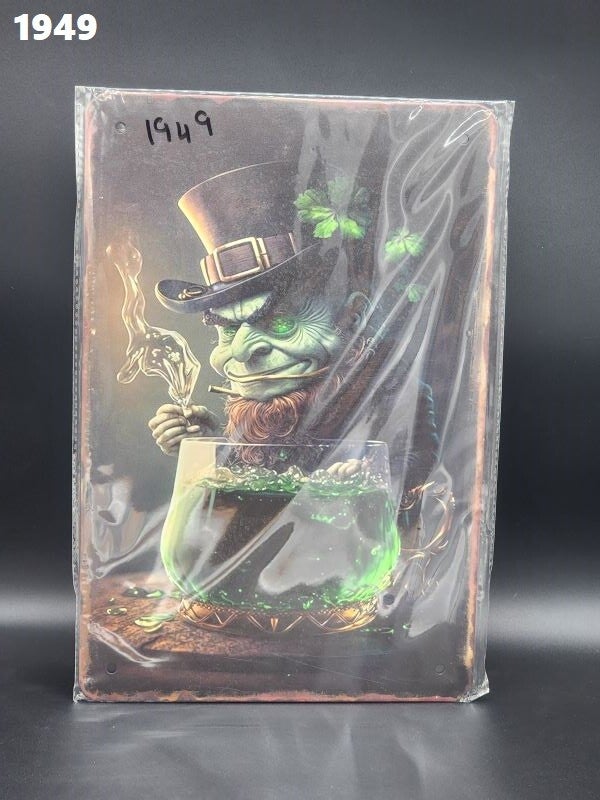 Tin Sign 1949 - leprachaun