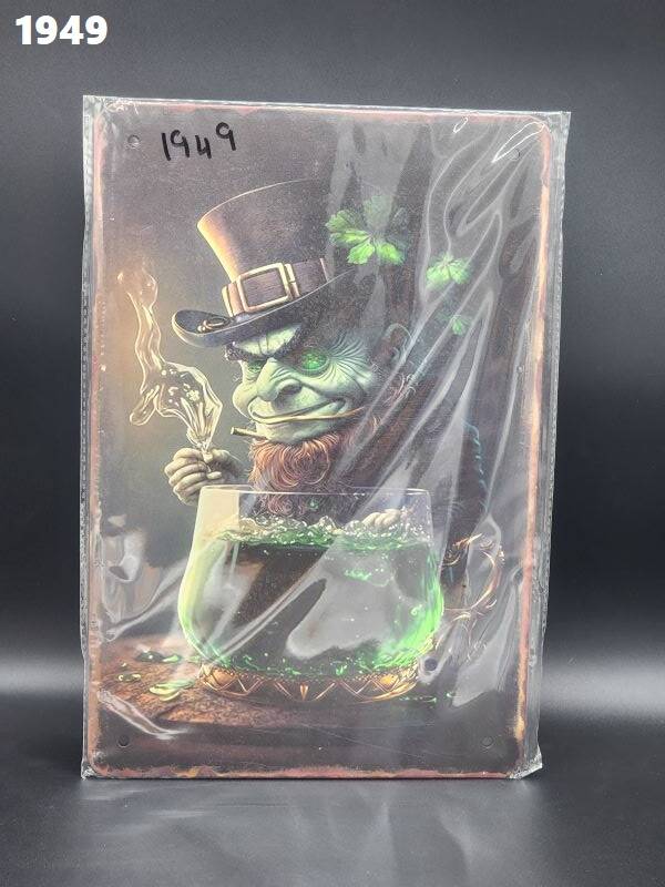 Tin Sign 1949 - leprachaun