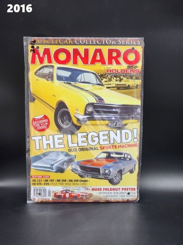 Tin Sign 2016 - Monaro Just Holdens The Legend!