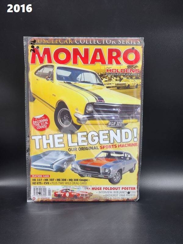 Tin Sign 2016 - Monaro Just Holdens The Legend!