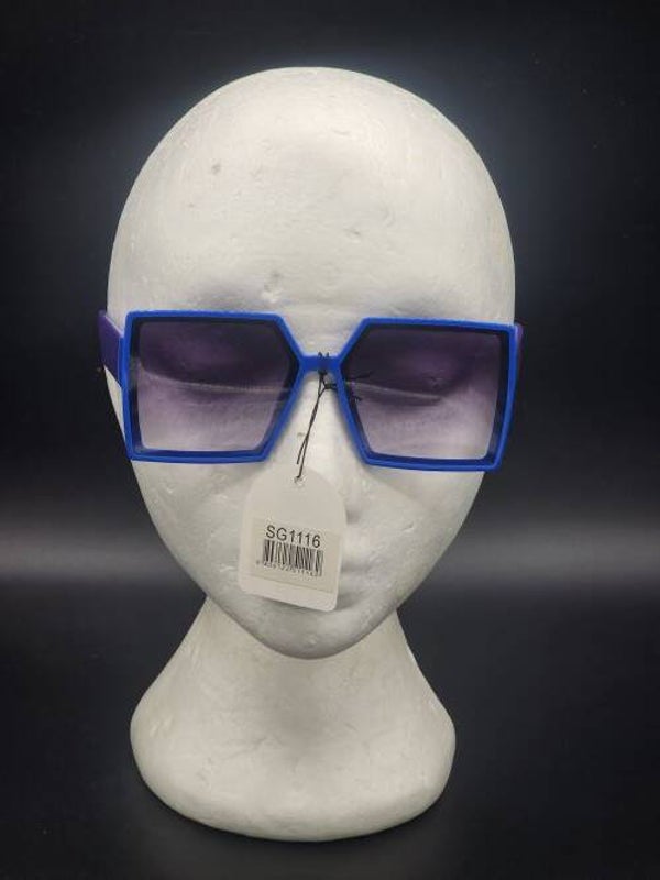 Kid's Retro Square Frame Sunglasses - SG1116