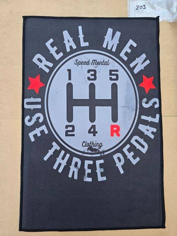 Mat 203 - Real Men Use 3 Pedals