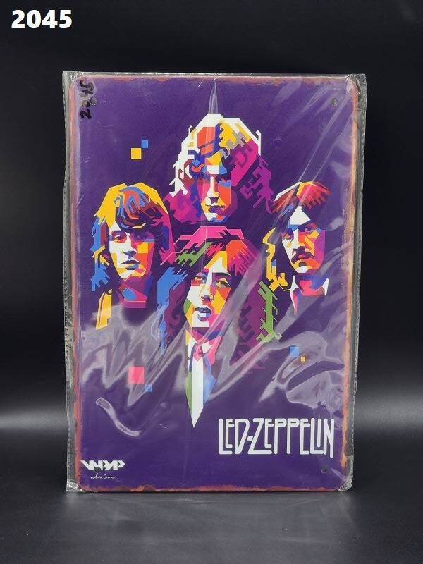 Tin Sign 2045 - LED ZEPPELIN