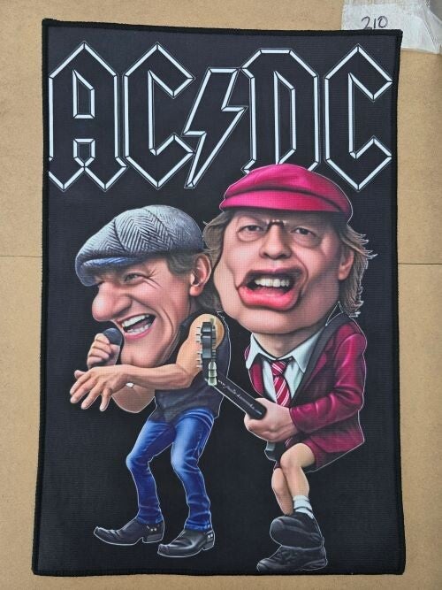 Mat 210 - AC/DC Cartoon