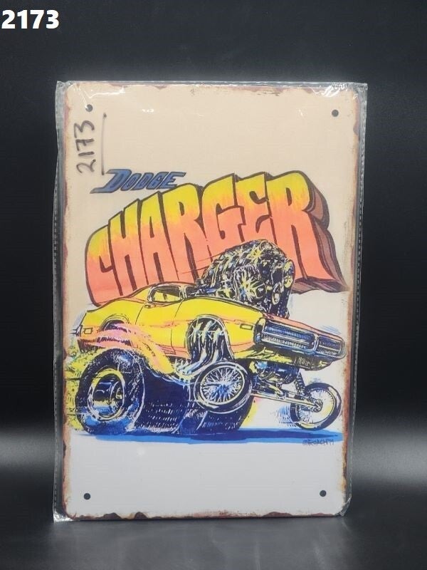 Tin Sign 2173 - Dodge Charger