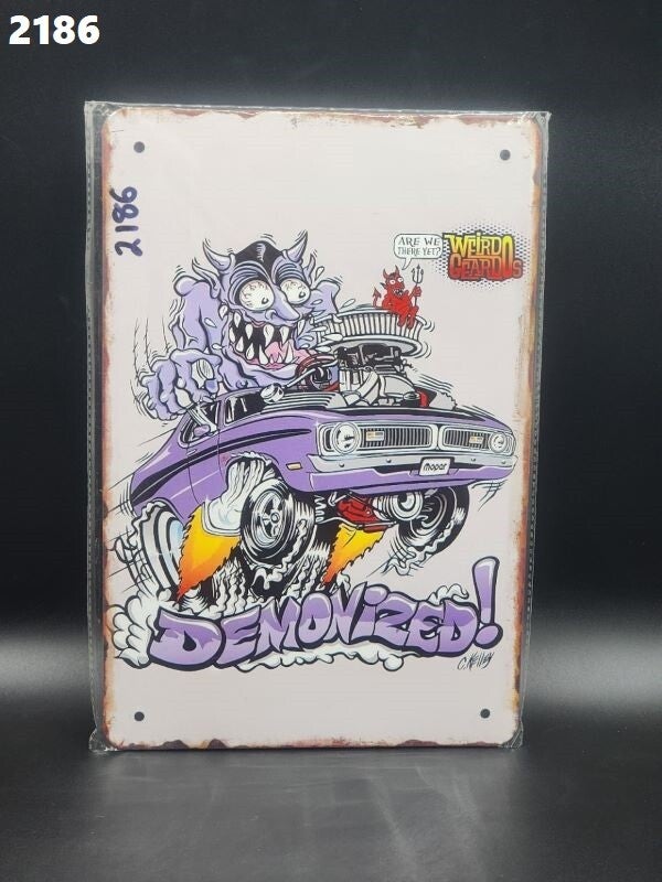 Tin Sign 2186 - Demonized
