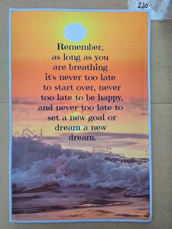 Mat 220 - Remember, as Long As You Are Still Breathing...