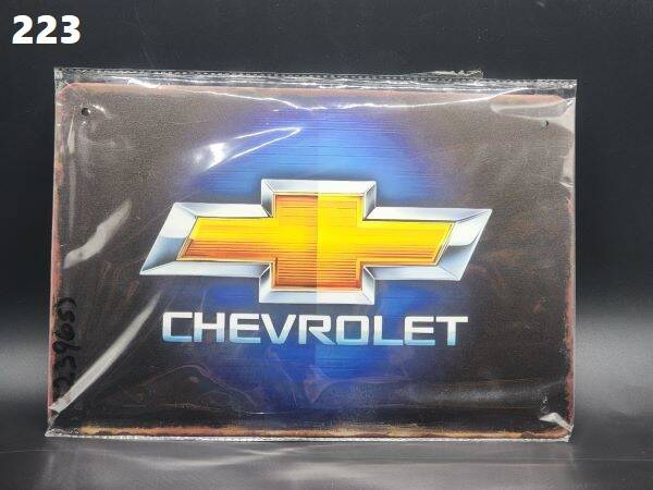Tin Sign 2239 - Chevrolet Logo