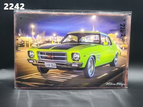 Tin Sign 2242 - Holden GTS Monaro