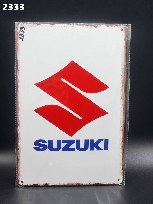 Tin Sign 2333 - Suzuki
