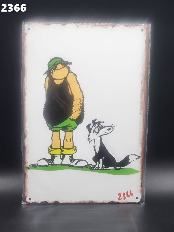 Tin Sign 2366 - Footrot Flats W/Dog