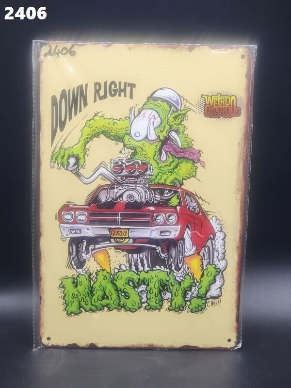 Tin Sign 2406 - Downright Nasty