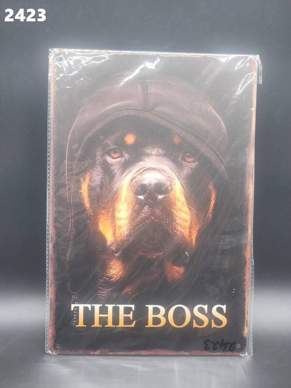 Tin Sign 2423 - The Boss