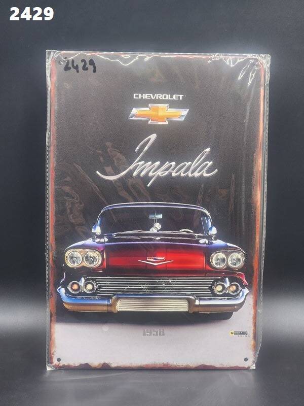 Tin Sign 2429 - Chevrolet Impala